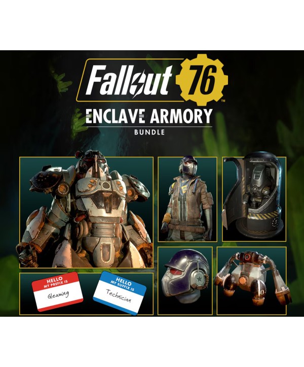 Fallout 76 - Enclave Armory Bundle DLC Steam Key GLOBAL
